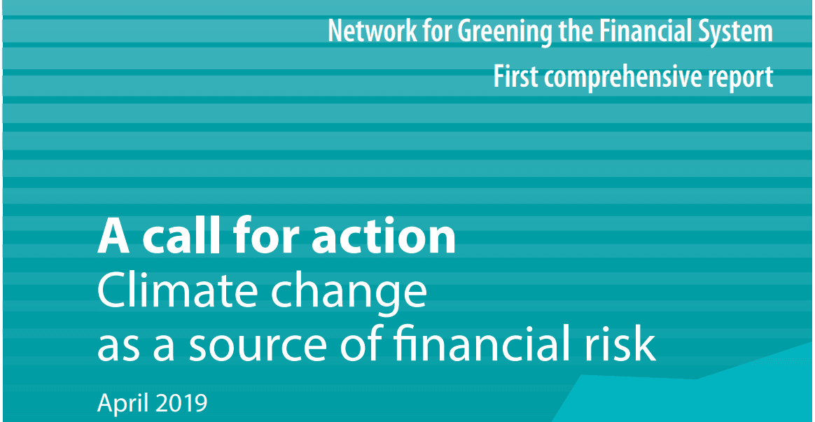 Klimaat vormt financieel risico volgens NGFS