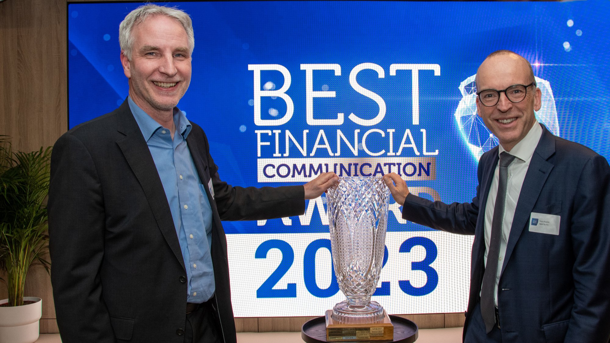 Shurgard wint award voor beste financiële communicatie