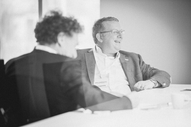 Een CEO kijkt vooral naar het team en de medewerkers, zegt Wim Deblauwe