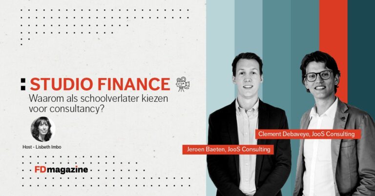 STUDIO Finance: Waarom als schoolverlater kiezen voor consultancy?