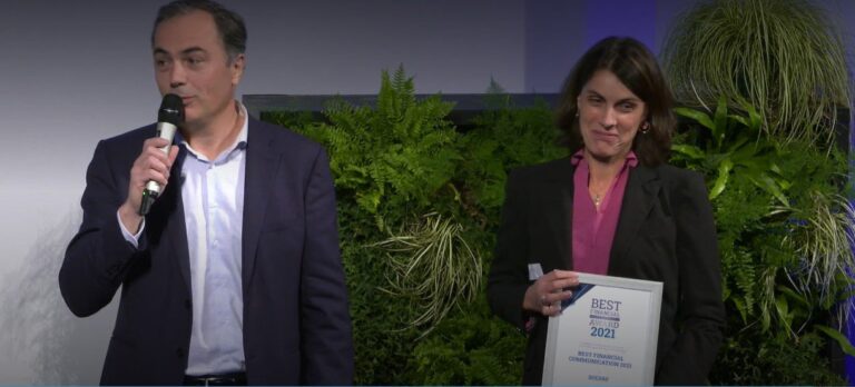 Solvay wint Award for Best Financial Communication 2021