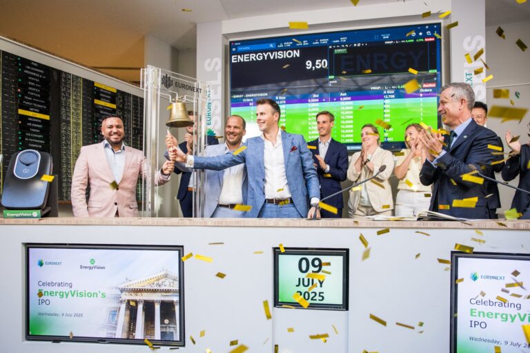 EnergyVision schrijft geschiedenis met eerste Belgische beursgang in vier jaar