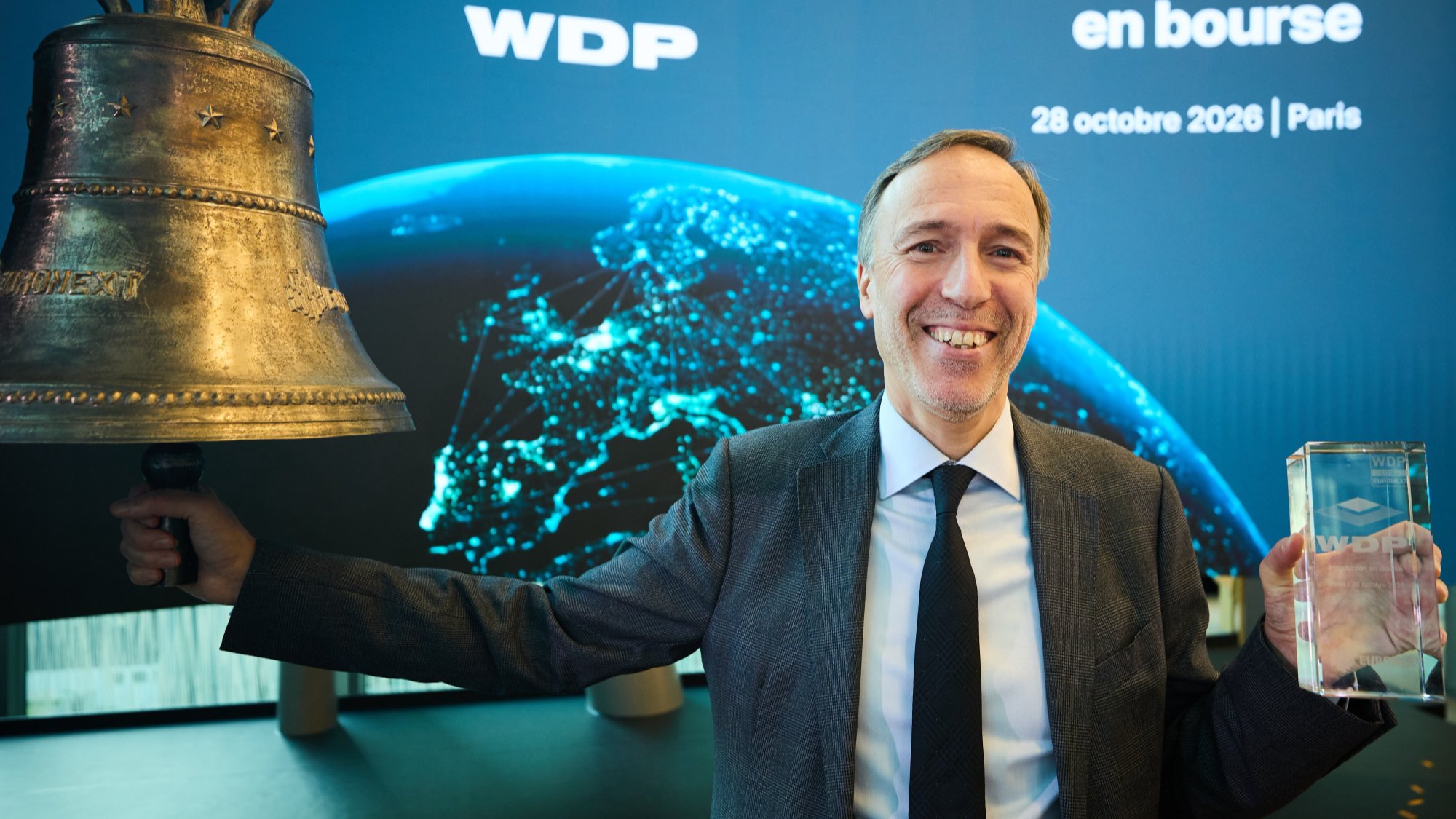 WDP viert derde beursnotering op Euronext Parijs cover